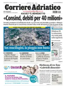 Corriere Adriatico Ascoli - 2 Luglio 2024