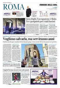 Corriere della Sera Roma - 6 Novembre 2025