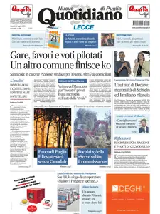 Quotidiano di Puglia Lecce - 10 Luglio 2025