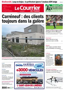Le Courrier de l'Ouest Angers - 2 Novembre 2024