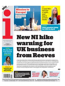 The i Newspaper - 15 October 2024