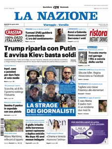 La Nazione Viareggio Versilia - 26 Agosto 2025