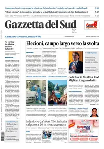 Gazzetta del Sud Catanzaro - 12 Agosto 2025