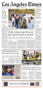 Los Angeles Times - 25 October 2024