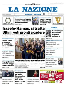 La Nazione Viareggio Versilia - 9 Ottobre 2025