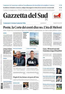 Gazzetta del Sud Catanzaro - 30 Ottobre 2025
