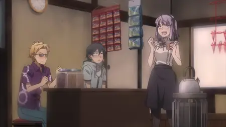 meow meow Dagashi Kashi (2016 S01E03 Buta men Kuru Kuru Bou Jelly and Bontan ame Seven Neon and MK mkv" yEnc