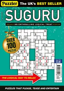 Puzzler Suguru - Issue 134 2024