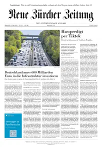 Neue Zuercher Zeitung International - 15 Mai 2024