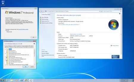 Windows 7 Professional SP1 Multilingual Preactivated (x64) September 2025
