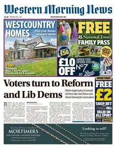 Western Morning News Devon - 3 May 2025