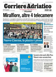 Corriere Adriatico Pesaro - 16 Giugno 2025