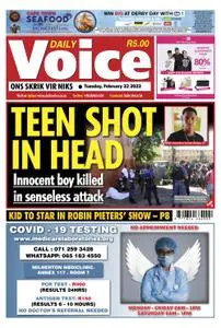 Daily Voice – 22 February 2022