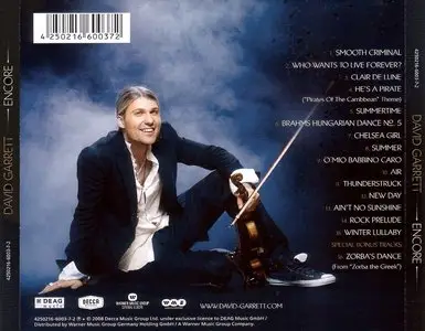 David Garrett – Encore (2008) -repost