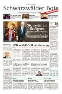 Schwarzwälder Bote Oberndorf - 08. Januar 2019