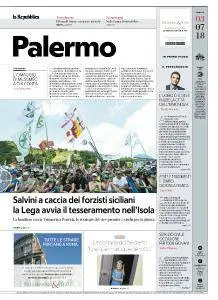 la Repubblica Palermo - 3 Luglio 2018