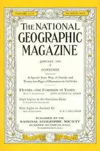 National Geographic January 1930
