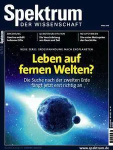 Spektrum der Wissenschaft Magazin April No 04 2016