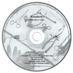 Rainbow - Difficult To Cure (1981) {1999, Remastered} Re-Up