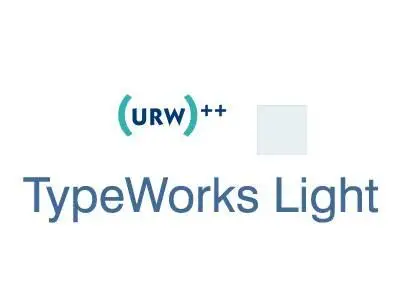 (URW)++ TypeWorks light