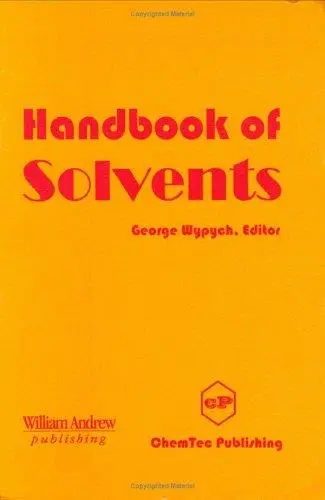 Handbook of solvents