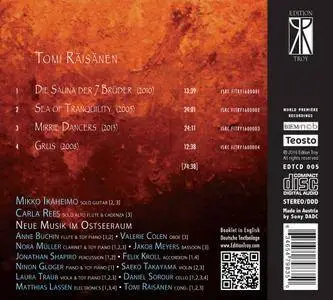 Mikko Ikäheimo, Carla Rees, Neue Musik im Ostseeraum - Tomi Räisänen: Sauna, Ensemble Works (2016)