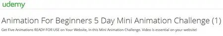 Animation For Beginners 5 Day Mini Animation Challenge (1)