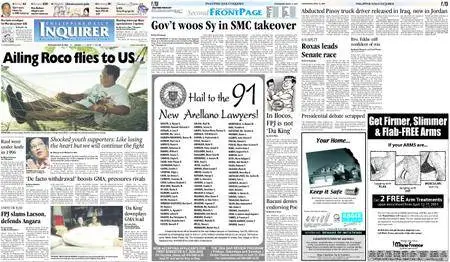 Philippine Daily Inquirer – April 14, 2004