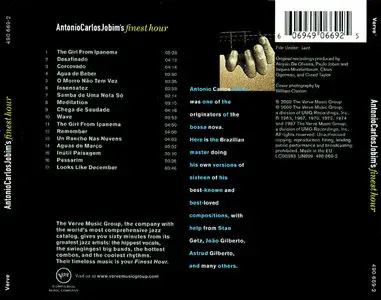 Antonio Carlos Jobim – Antonio Carlos Jobim’s Finest Hour (Compilation 2000)(Verve)