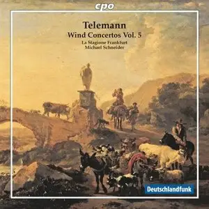 Michael Schneider, La Stagione Frankfurt - Telemann: Wind Concertos Vol.5 (2010)