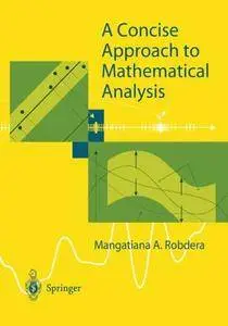 A Concise Approach to Mathematical Analysis(Repost)