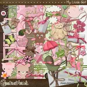 Scrap-Kit: My little girl