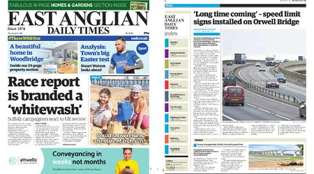 East Anglian Daily Times – April 01, 2021