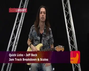 Lick Library - Quick Licks For Guitar: Jeff Beck Slow Blues Key Of Е
