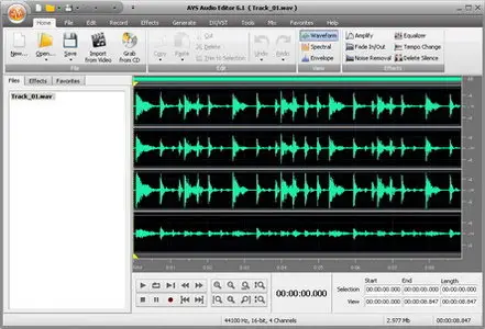 AVS Audio Editor 7.0.1.417