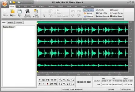AVS Audio Editor 7.0.1.417 Portable