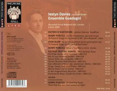 Iestyn Davies, Ensemble Guadagni - Handel: Nine German Arias; Purcell; Buxtehude; Blow (2010)