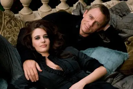 Eva Green and Daniel Craig - Casino Royale Promoshoot 2006 by Greg Williams