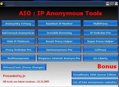 IP Anonymous Tools