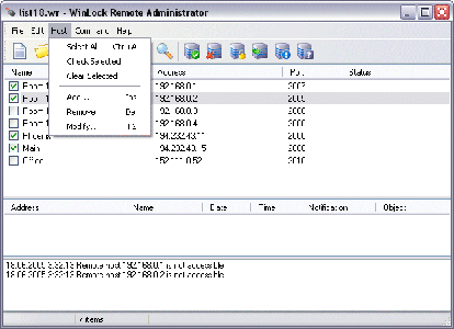WinLock Remote Administrator ver.1.41