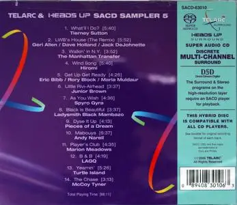 V.A. - Telarc Heads Up SACD Sampler Vol 5 (2005) [SACD] PS3 ISO
