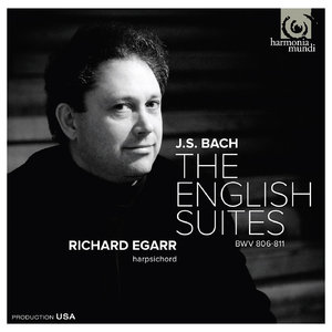 Richard Egarr - J.S. Bach: The English Suites, BWV 806-811 (2012) [Official Digital Download 24/88]