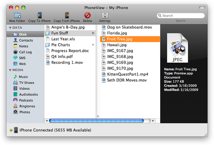 Phoneview v2.2.3 MAC OS 