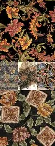 Stock Photo - Hand Drawn Floral Patterns