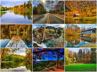 75 Amazing Autumn HD Wallpapers Set