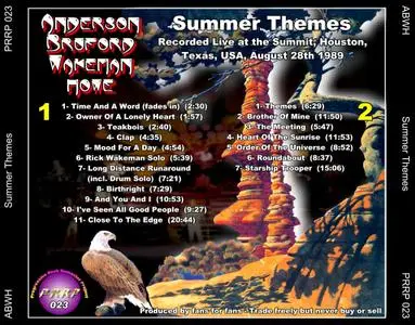 Anderson, Bruford, Wakeman, Howe - Summer Themes (2004)