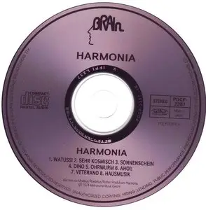 Harmonia - Musik von Harmonia (1974) [1995, Brain, POCP-2387] Re-up