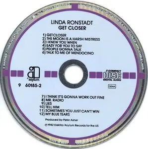 Linda Ronstadt - Get Closer (1982) [W.German Target CD] RE-UPLOAD