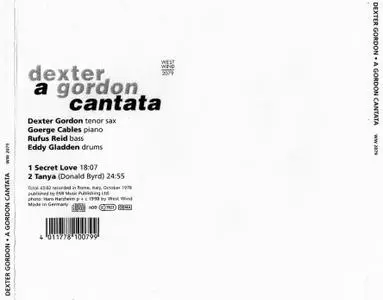 Dexter Gordon - A Gordon Cantata (1978) {West Wind ‎WW 2079 rel 1998}