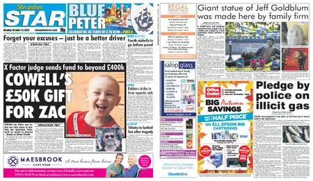 Shropshire Star Shrewsbury Edition – October 15, 2018